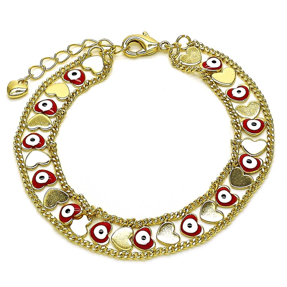 BRACELET EVIL EYE RED