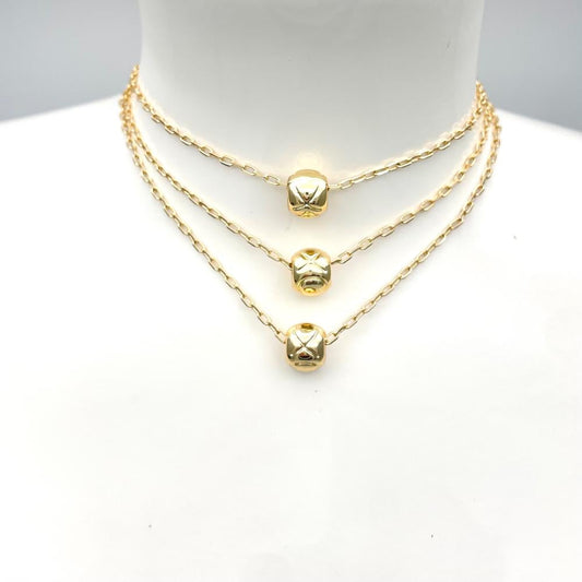 Necklace 3 Tier 16 in